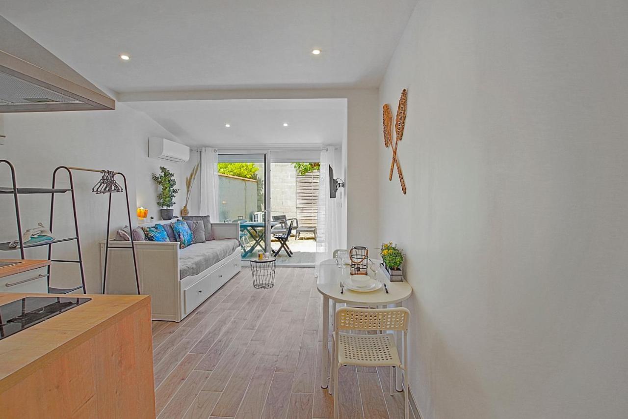 Studio Calme Et Moderne A 300M De La Plage -1- กาเนต์-อ็อง-รูสซียง ภายนอก รูปภาพ